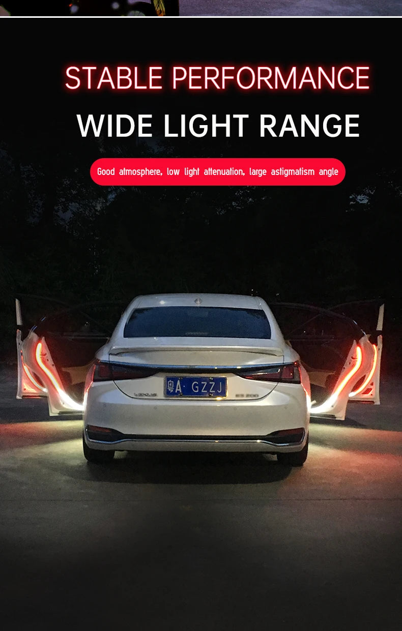 Car Door Decoration Welcome Light