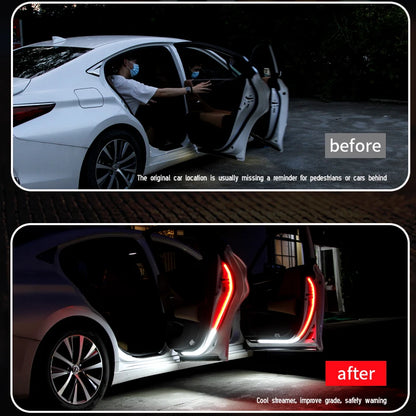 Car Door Decoration Welcome Light