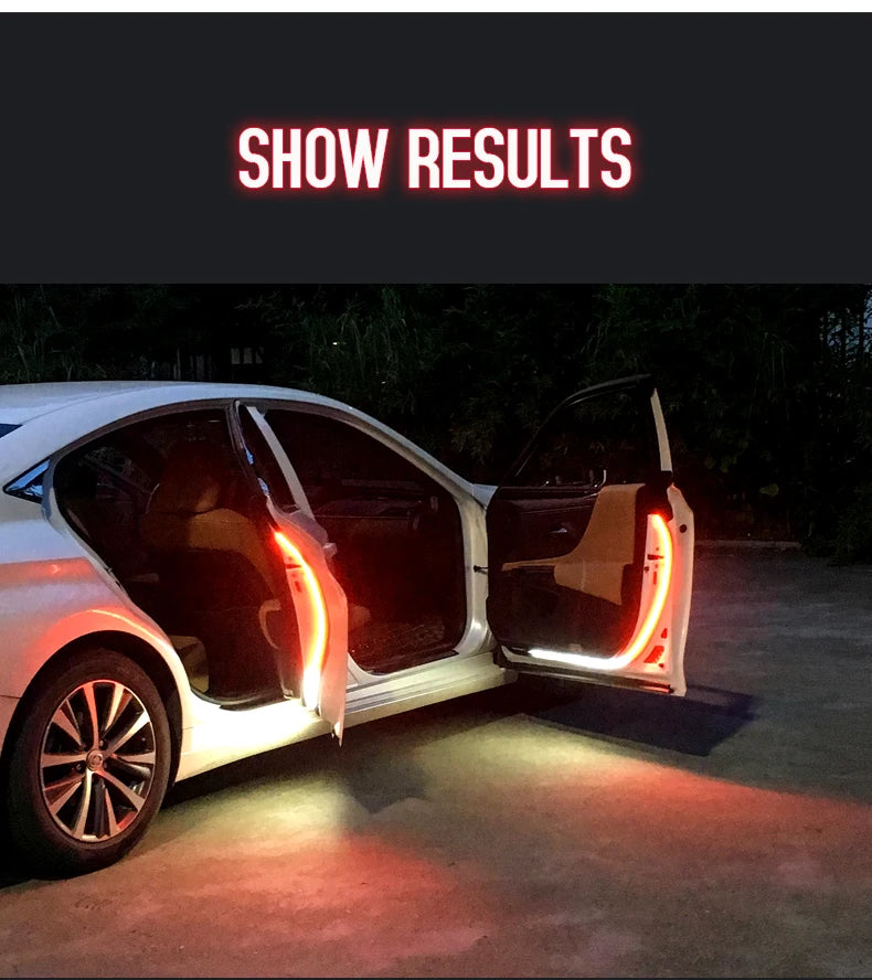 Car Door Decoration Welcome Light