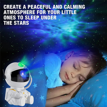 Star Projector Sitting Astronaut Galaxy Night Light