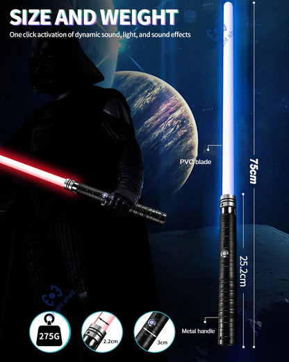 RGB Metal Lightsaber Laser Sword