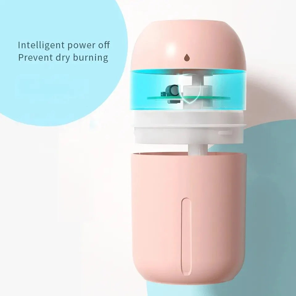 330ML New Design Mini USB Portable Cool Mist Air Humidifier