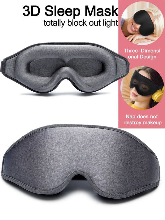 3D Sleep Mask Blindfold Sleeping Aid