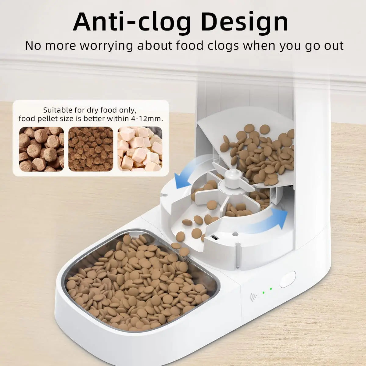 ROJECO Automatic Cat Feeder