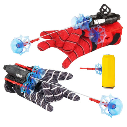 Cartoon Superhero Spider Silk Launcher Toys