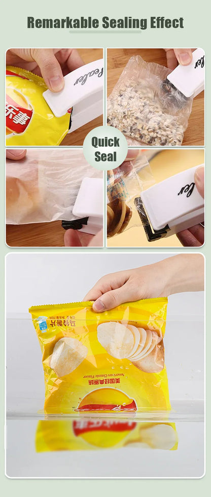 Plastic Heat Bag Sealer Food Packaging