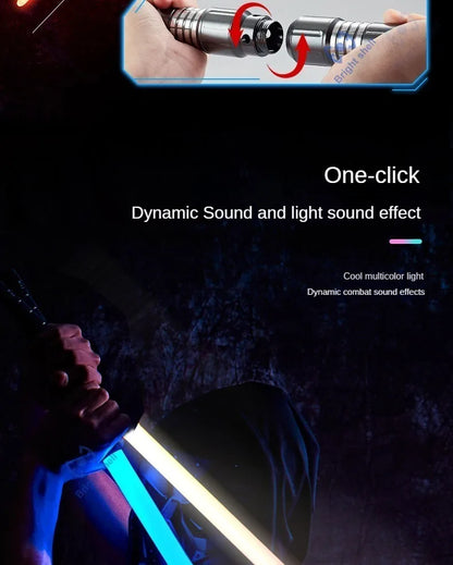 RGB Metal Lightsaber Laser Sword