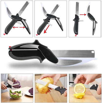 Chop Kitchen Scissors with Cutting Board