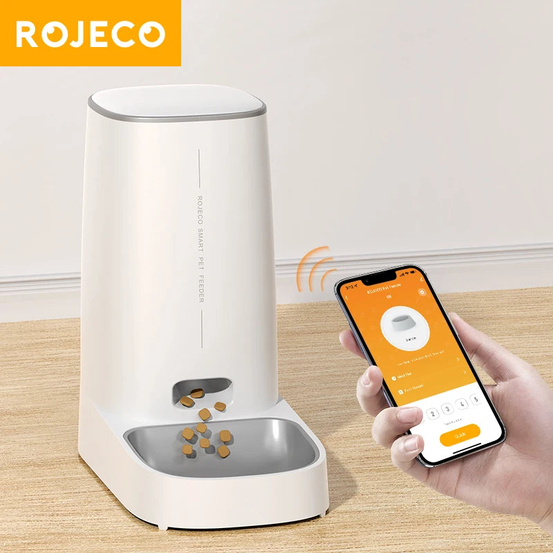 ROJECO Automatic Cat Feeder