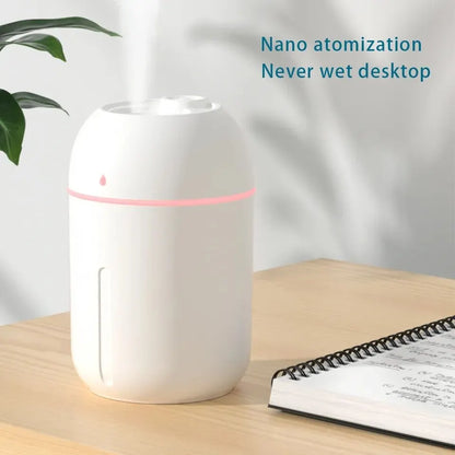 330ML New Design Mini USB Portable Cool Mist Air Humidifier