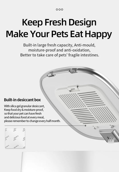 ROJECO Automatic Cat Feeder